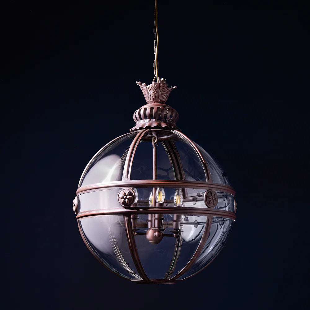 Pooky Larger Buster pendant light in bronze