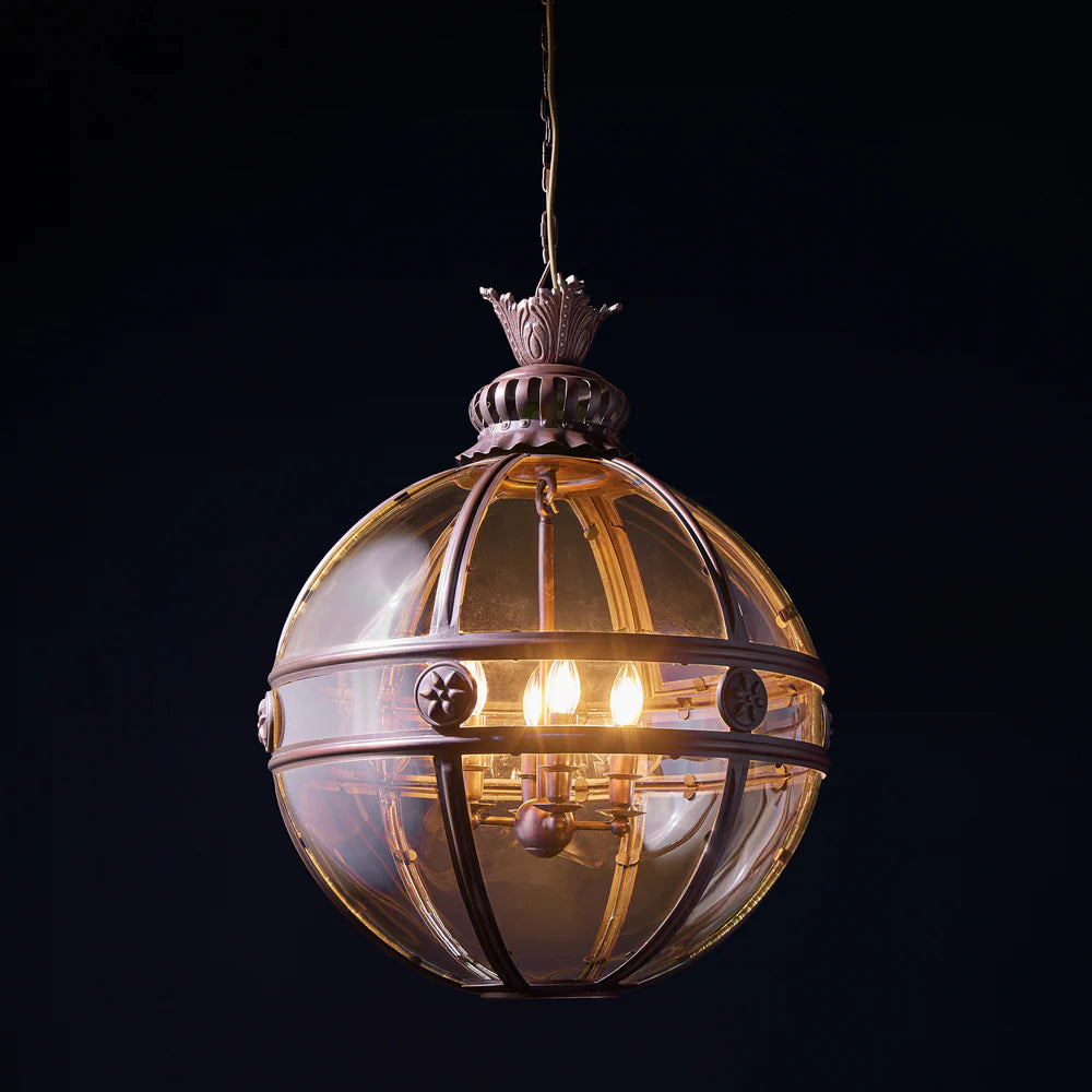 Pooky Larger Buster pendant light in bronze