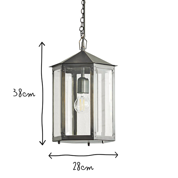 Pooky - Cromer Ip44 Exterior Hanging Lantern - Bronze