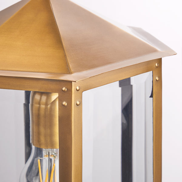 Pooky - Cromer Ip44 Exterior Hanging Lantern - Antique Brass