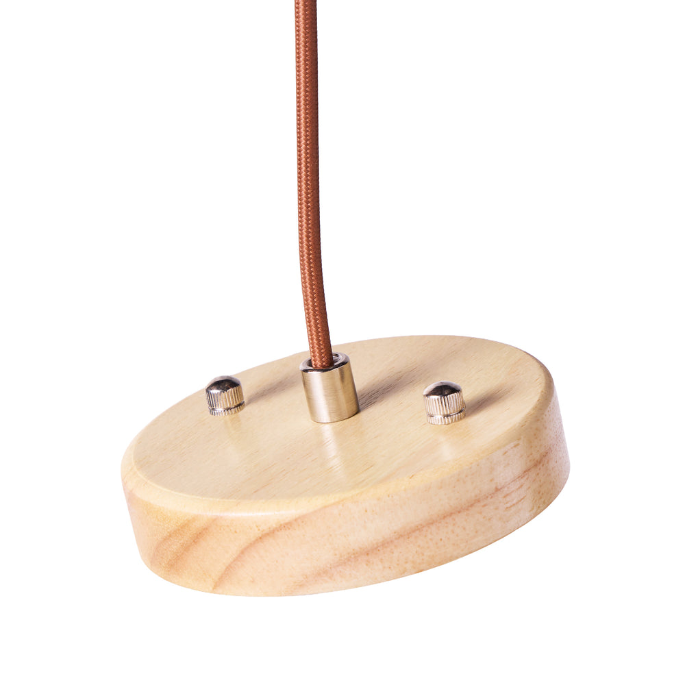 Pooky - Smaller Dablam Pendant - Natural Oak
