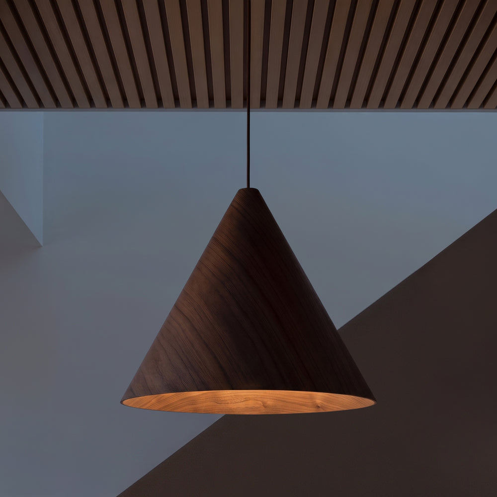 Pooky - Regular Dablam Pendant - Dark Walnut