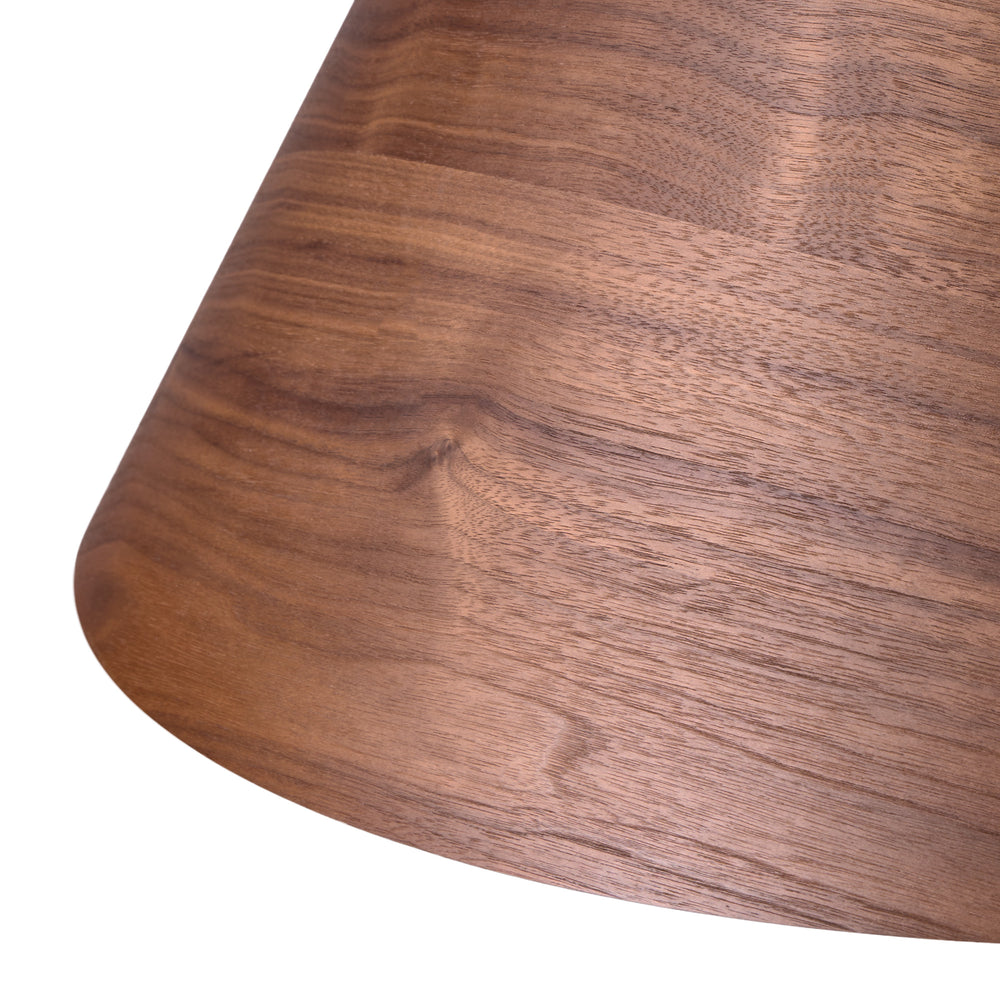 Pooky - Larger Dablam Pendant - Dark Walnut