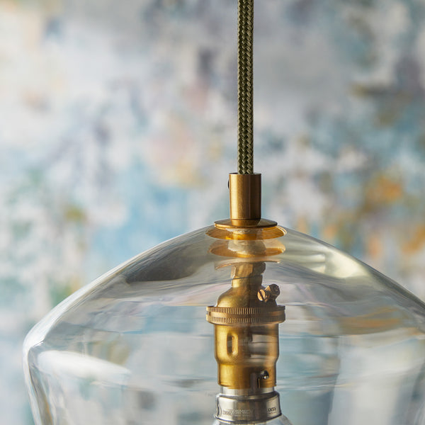 Pooky - Demijohn Pendant Light - Regular - Clear Blown Glass
