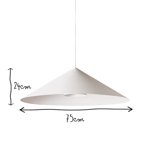 Pooky - Denali Pendant Light - Regular - White