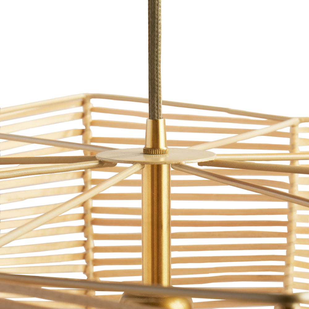 Pooky - Elowen Pendant - Natural Rattan