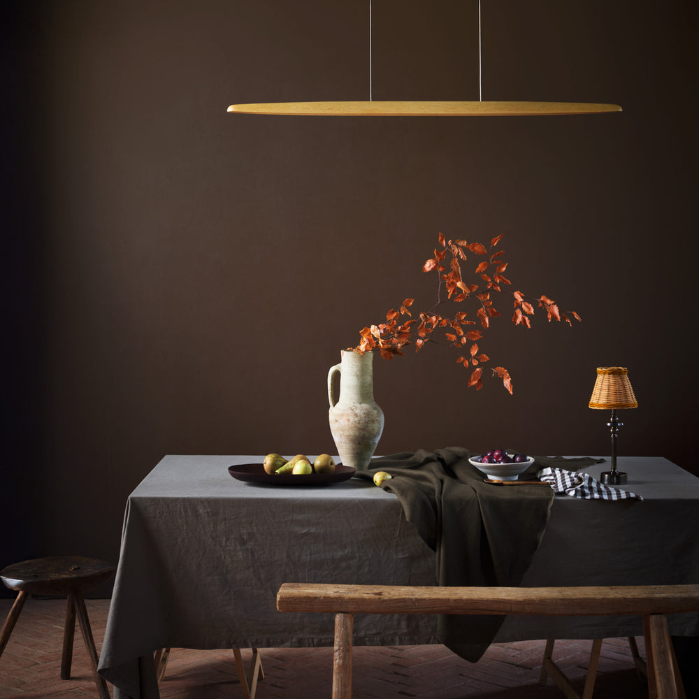 Pooky - Larger Glade Pendant - Natural Wood