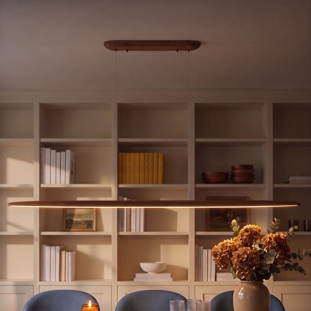 Pooky - Larger Glade Pendant - Dark Walnut