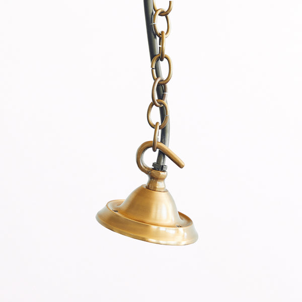 Pooky - Holt Ip44 Exterior Hanging Lantern - Antique Brass