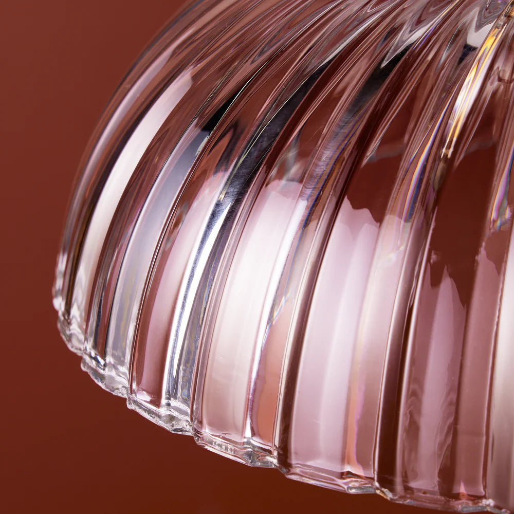 Pooky Hartley Pendant Light in clear glass