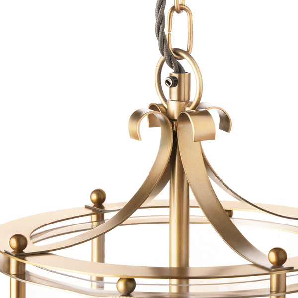 Pooky - Jupiter Lantern Light - Antique Brass