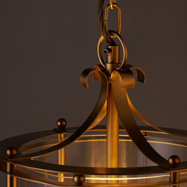 Pooky - Jupiter Lantern Light - Antique Brass