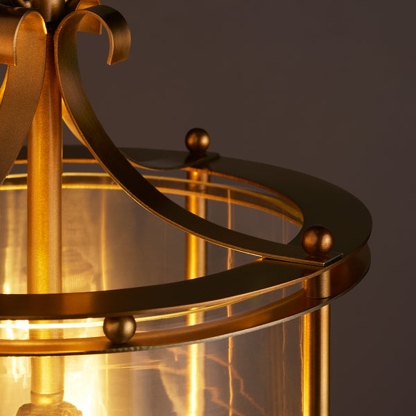 Pooky - Jupiter Lantern Light - Antique Brass