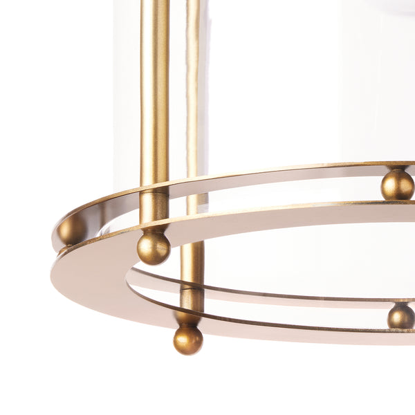 Pooky - Jupiter Lantern Light - Antique Brass