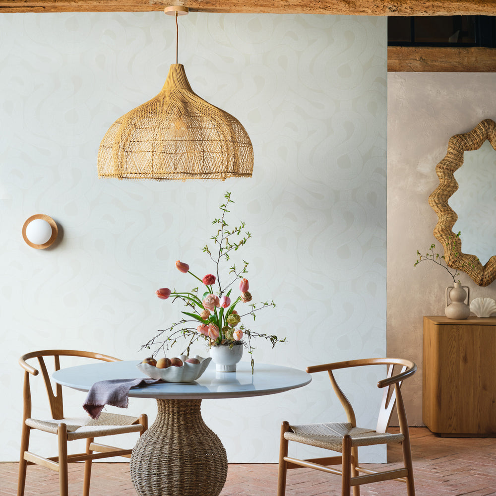 Pooky - Nestling Pendant - Natural Rattan