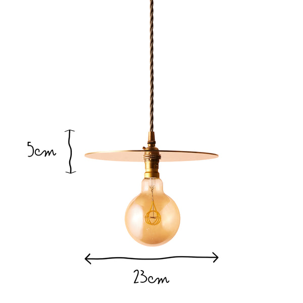 Pooky - Oddjob Pendant Light - Antique Brass