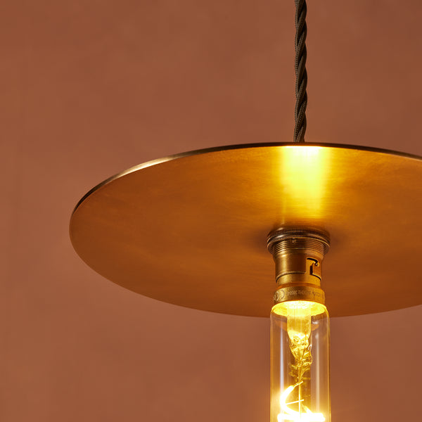 Pooky - Oddjob Pendant Light - Antique Brass