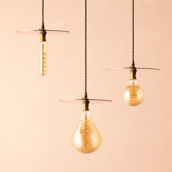 Pooky - Oddjob Pendant Light - Antique Brass