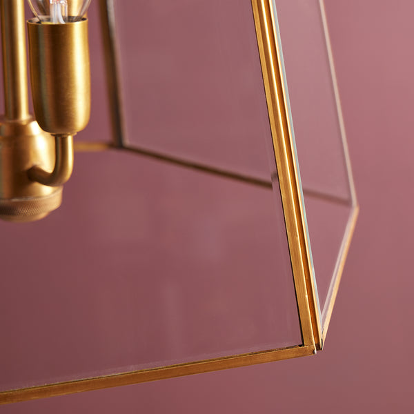 Pooky - Ophelia Pendant Light - Brass And Glass