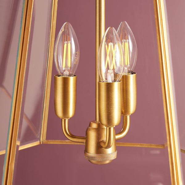 Pooky - Ophelia Pendant Light - Brass And Glass