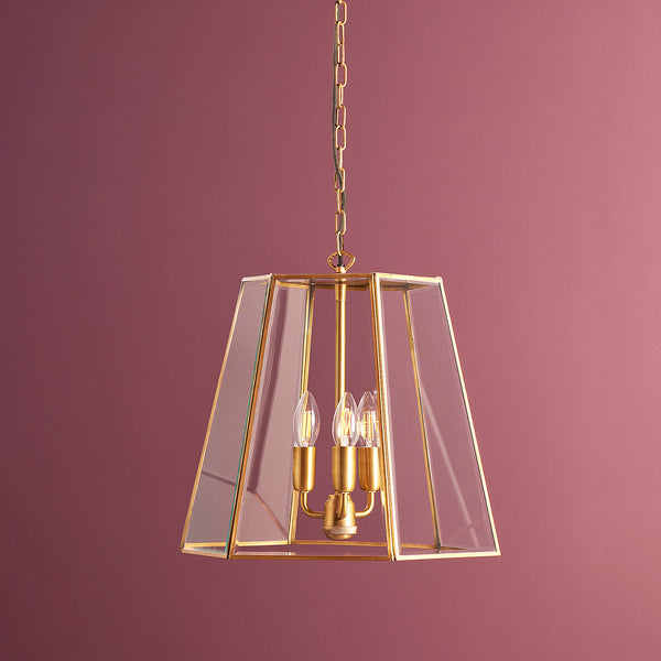 Pooky - Ophelia Pendant Light - Brass And Glass