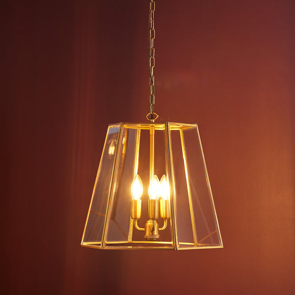 Pooky - Ophelia Pendant Light - Brass And Glass