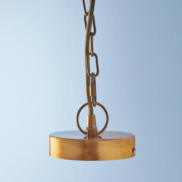 Pooky - Pecadillo Pendant Light - Glass With Brass