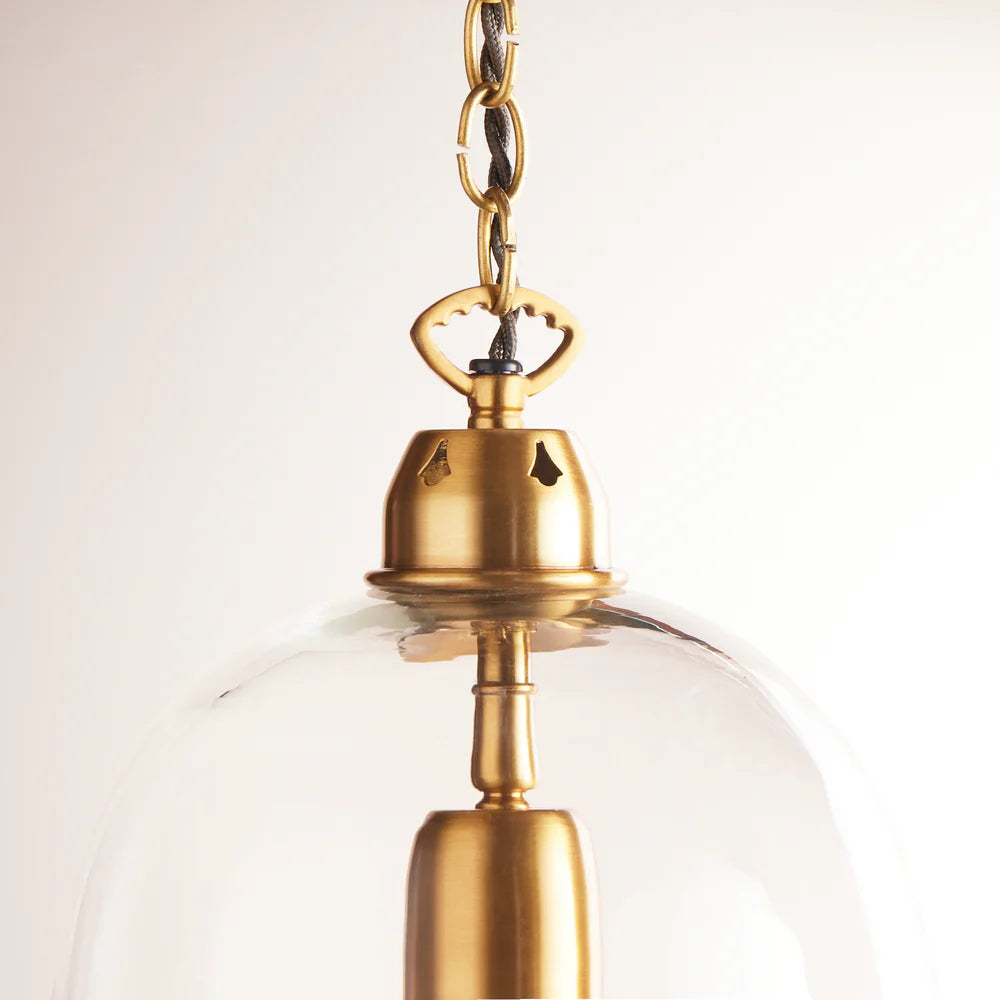 Pooky Regular Percy Pendant Light in Clear Glass