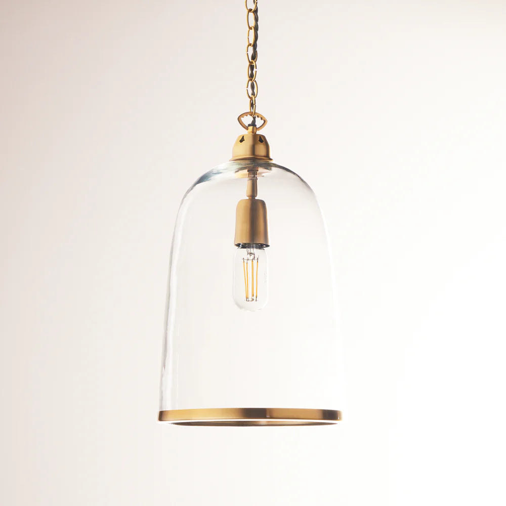 Pooky Regular Percy Pendant Light in Clear Glass