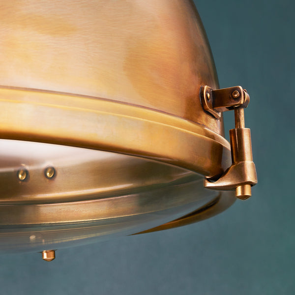 Pooky - Rambusto Pendant Light - Aged Brass