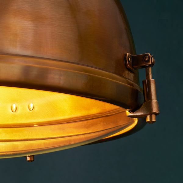 Pooky - Rambusto Pendant Light - Aged Brass