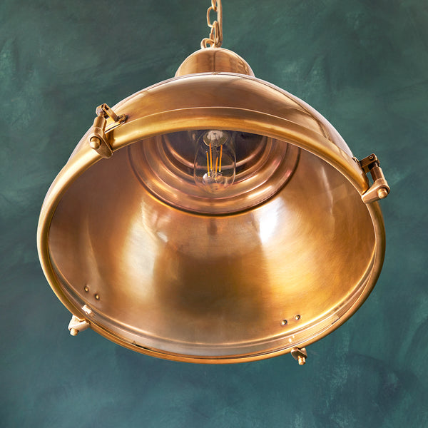 Pooky - Rambusto Pendant Light - Aged Brass