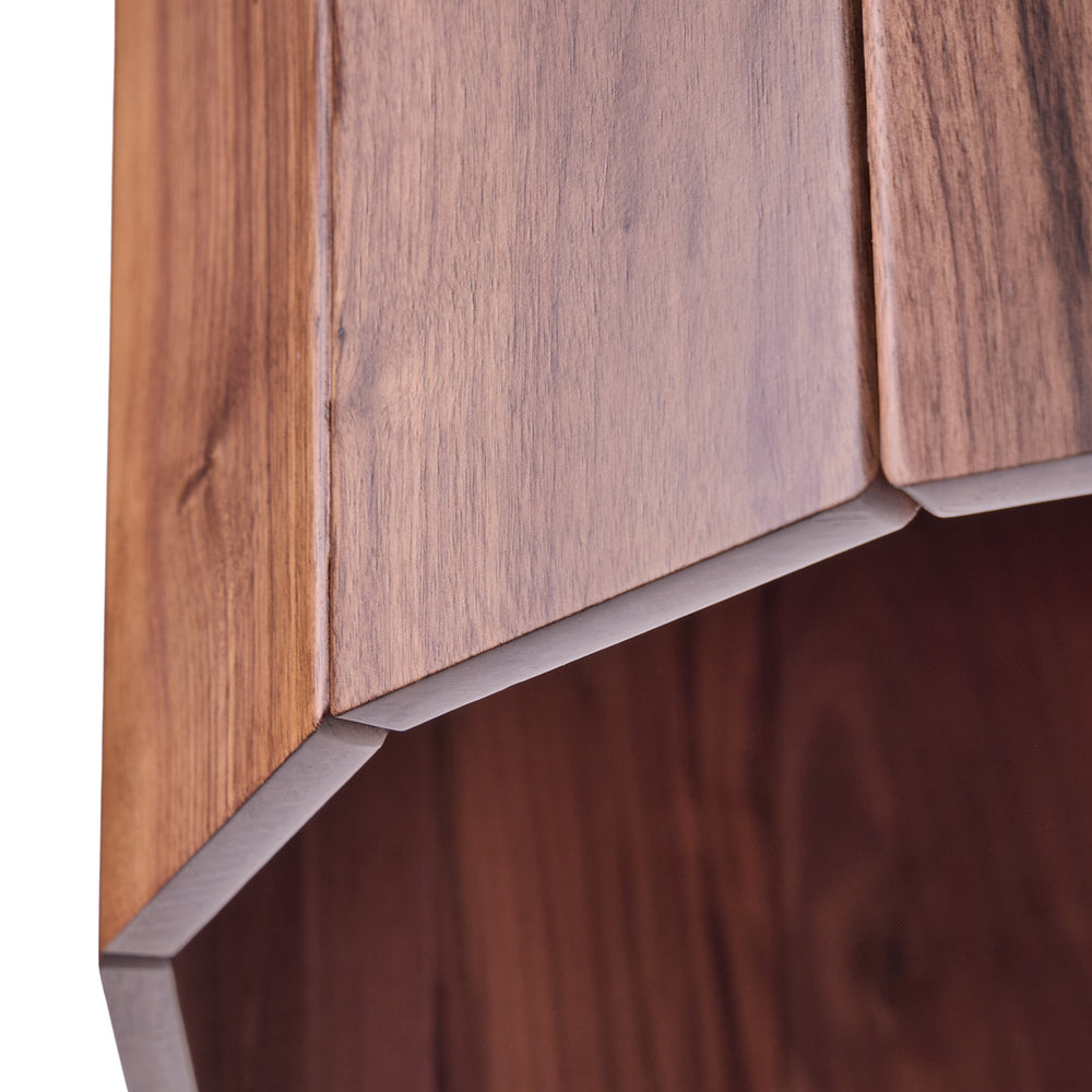 Pooky - Stave Pendant - Dark Walnut