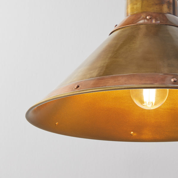 Pooky - Tarn Pendant Light - Aged Brass & Copper