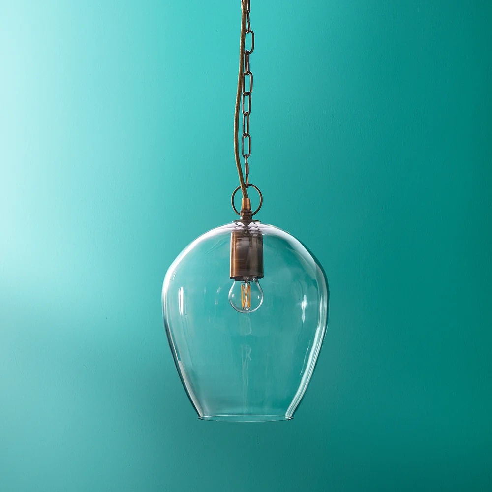 Pooky Zindarella Pendant in clear glass