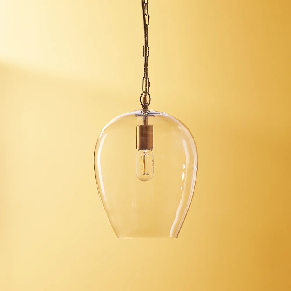 Pooky Zindarella Pendant in clear glass