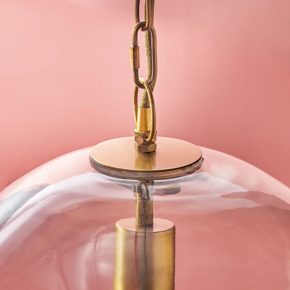 Pooky Zindarella Pendant in clear glass