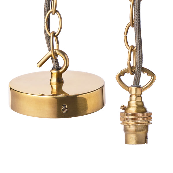 Pooky - Classic Chain Kit - Single Chain - Antiqued Brass