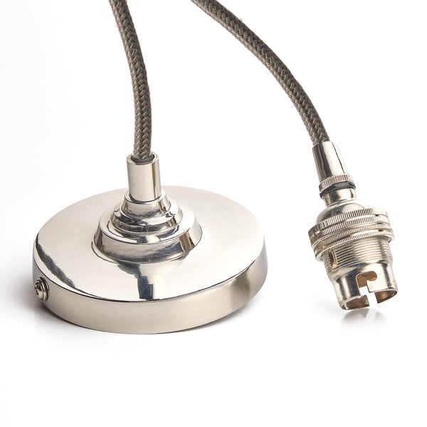 Pooky - Deco Pendant Light Fitting - Chrome