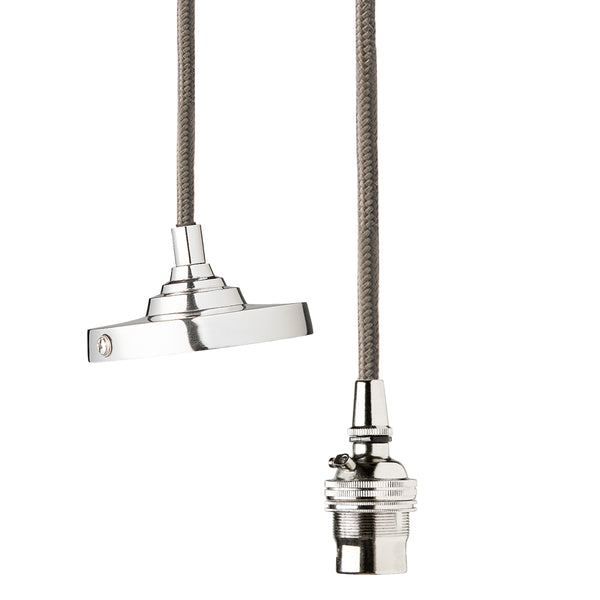 Pooky - Deco Pendant Light Fitting - Chrome