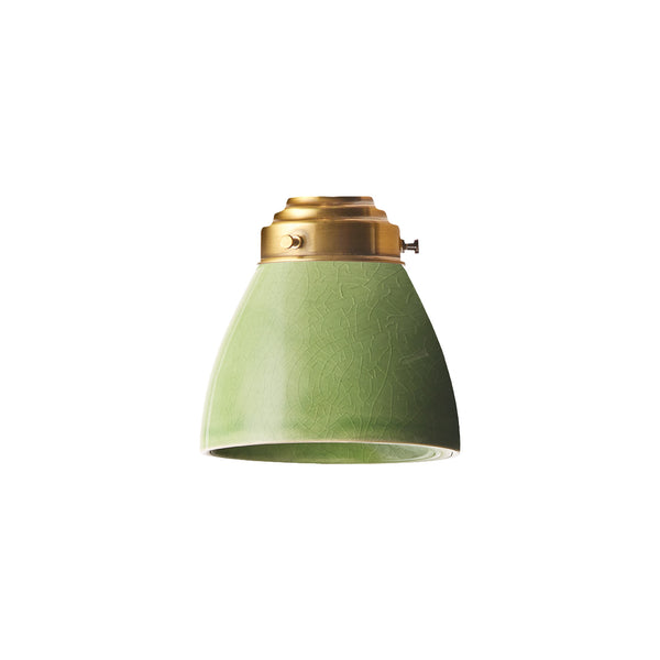 Pooky - Bill Ceramic Pendant Light Shade - Smaller - Bottle Green