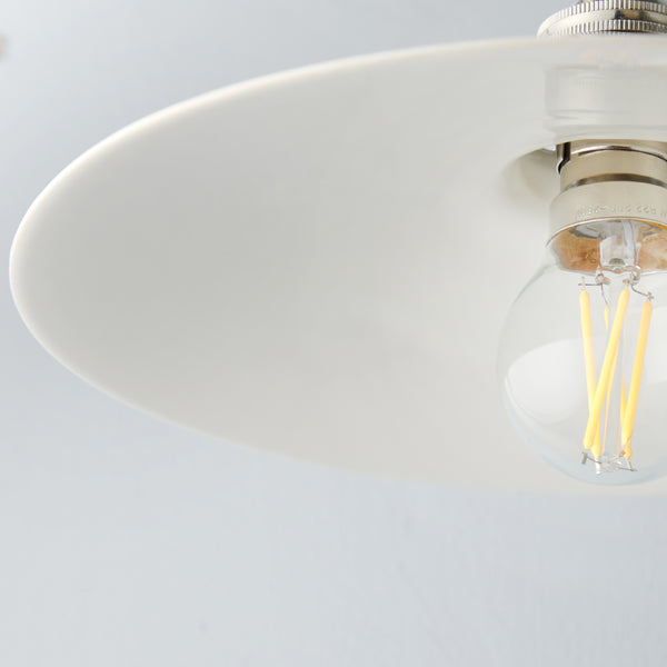 Pooky - Cecilia Ceramic Pendant Light Shade - Aran Glaze