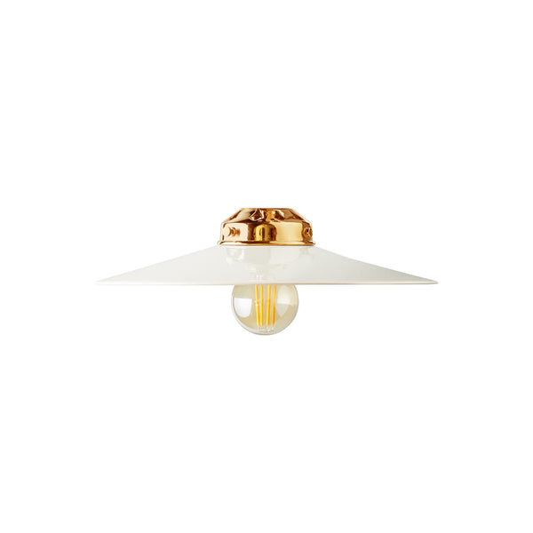 Pooky - Cecilia Ceramic Pendant Light Shade - Aran Glaze