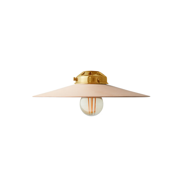Pooky - Cecilia Ceramic Pendant Light Shade - Natural Terracotta