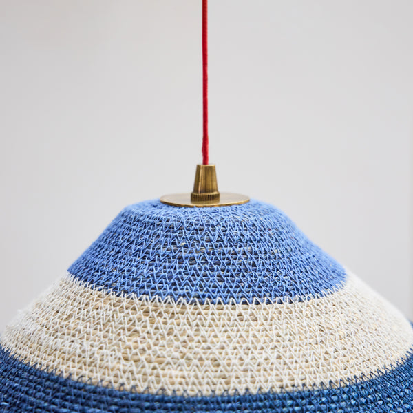 Pooky - Conical Basket Pendant Light Shade - Beachfront