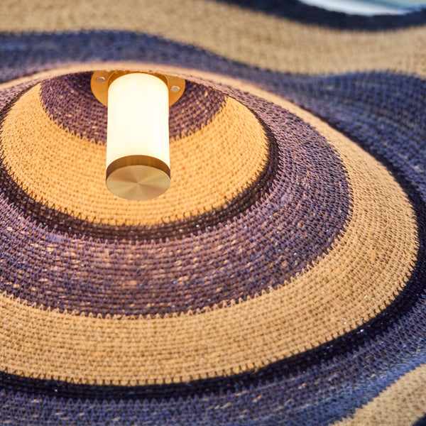 Pooky - Conical Basket Pendant Light Shade - Beachfront