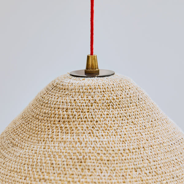 Pooky - Conical Basket Pendant Light Shade - Natural
