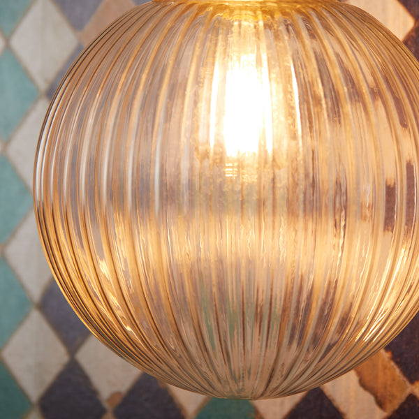 Pooky - Espere Pendant Light Shade - Larger - Prismatic Glass