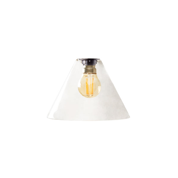 Pooky - Hazelette Pendant Light Shade - Clear Glass