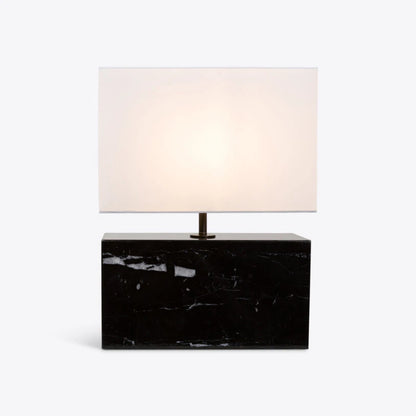 Pure White Lines Quebec Table Lamp